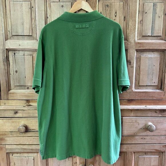 Men's Duluth Trading Company 2XL Green Polo Shirt Short Sleeve Collared Casual - Picture 3 of 5